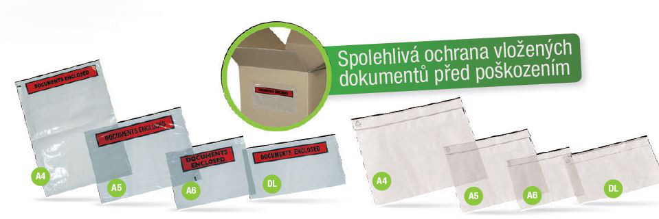 poštovní transportní obálky